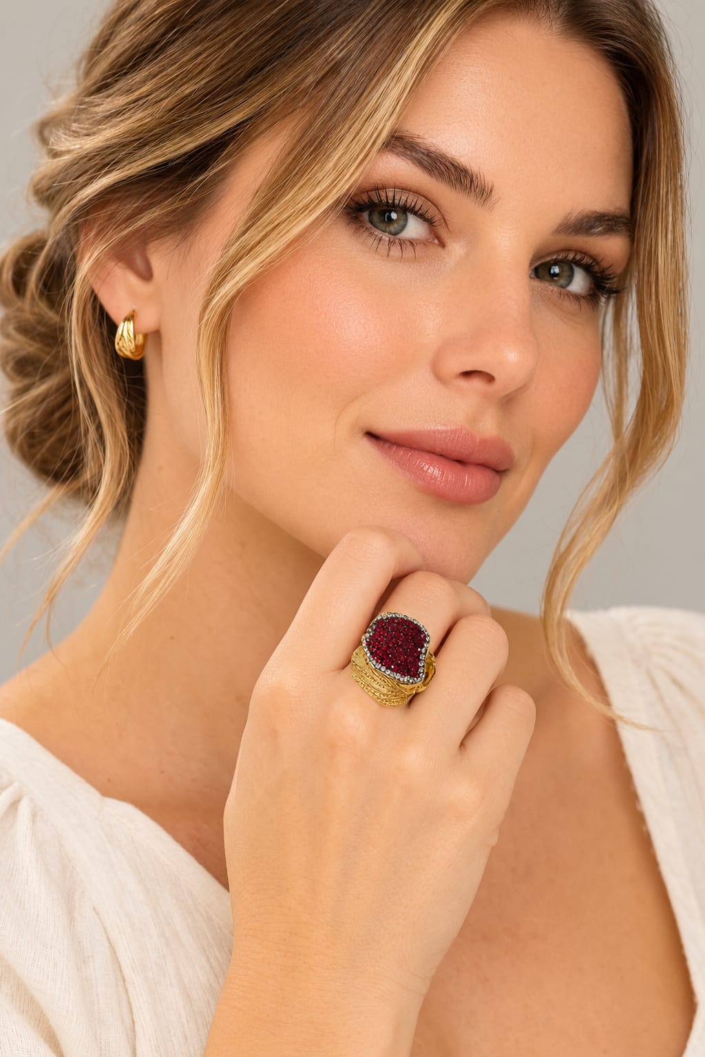 Crimson Royale Ring